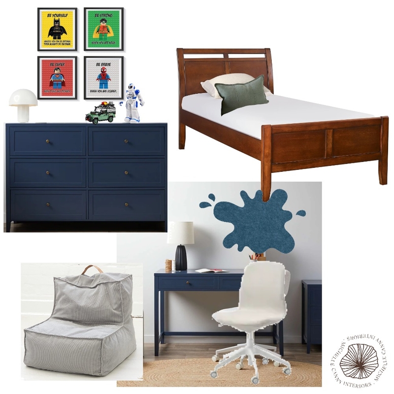 Archies Room - FINAL Mood Board by Michelle Canny Interiors on Style Sourcebook