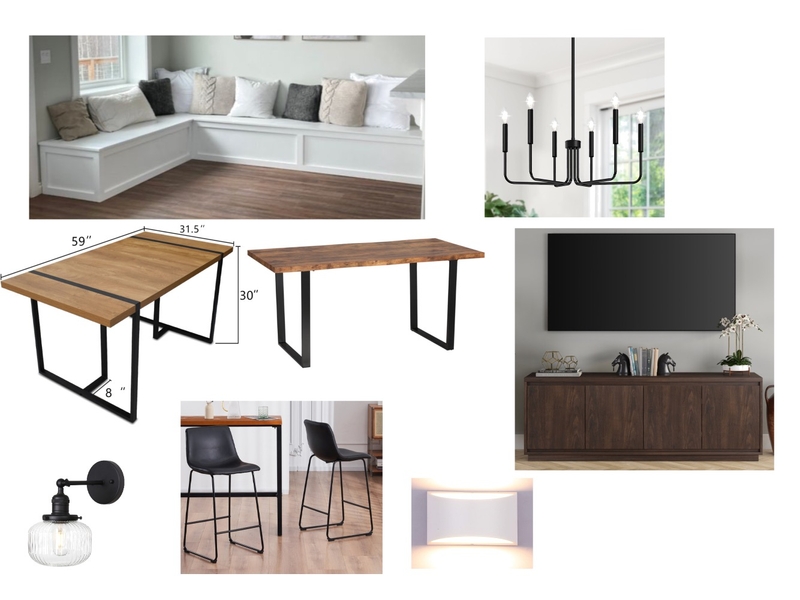 Nicholson point dining/living Mood Board by chelseakimber on Style Sourcebook