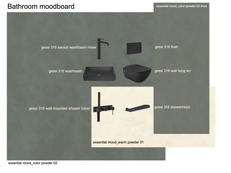 bathroom moodboard 1 Interior Design Mood Board by DylanT0