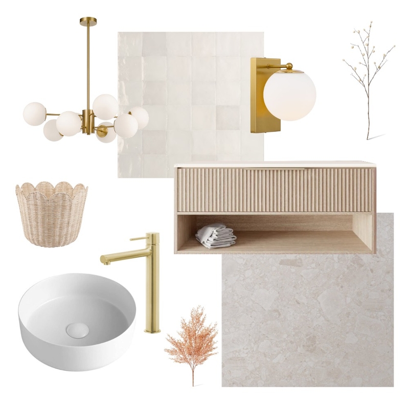 Blue Space 1 - Modern COastal Bathroom Mood Board by karatou on Style Sourcebook