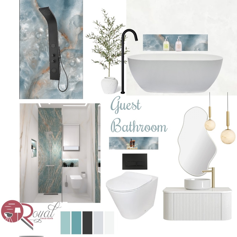 Guest bathroom downstairs the hills Mood Board by dimakatso on Style Sourcebook