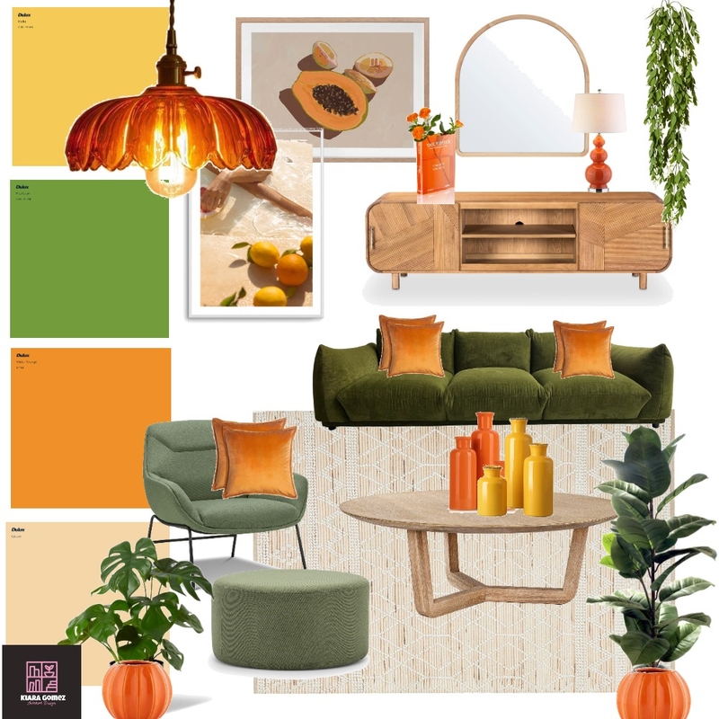 analogous room Mood Board by Kiara on Style Sourcebook