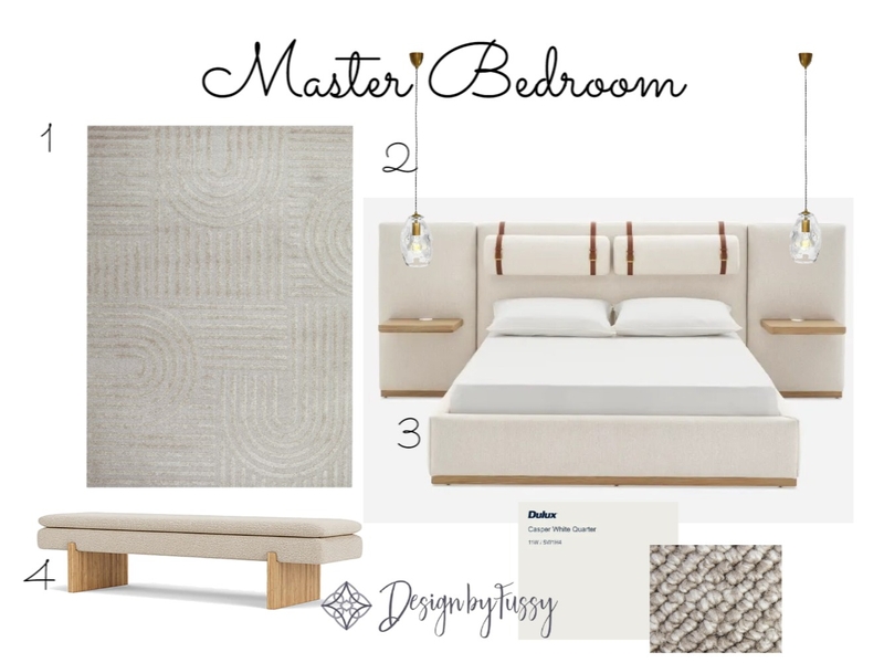 Master bedroom Mood Board by DesignbyFussy on Style Sourcebook
