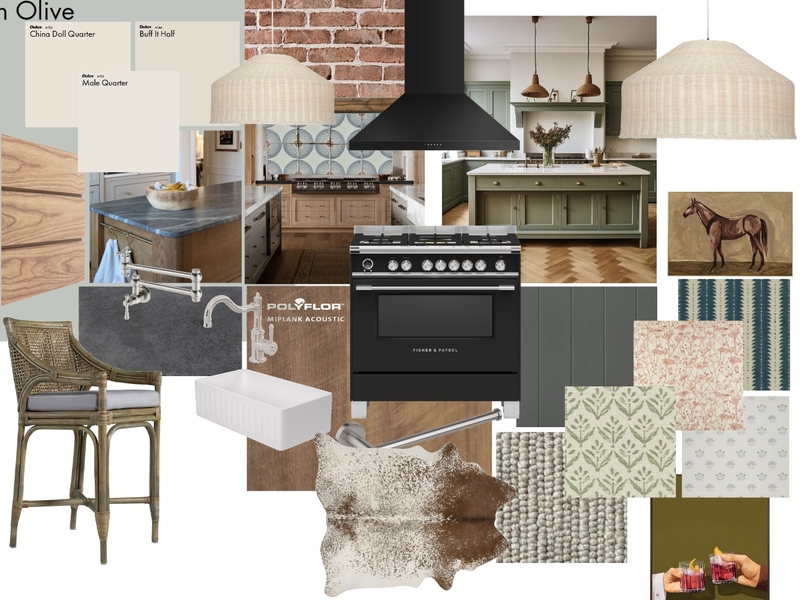 Modern Farmhouse Kitchen #1 Mood Board by Maggie Elizabeth on Style Sourcebook
