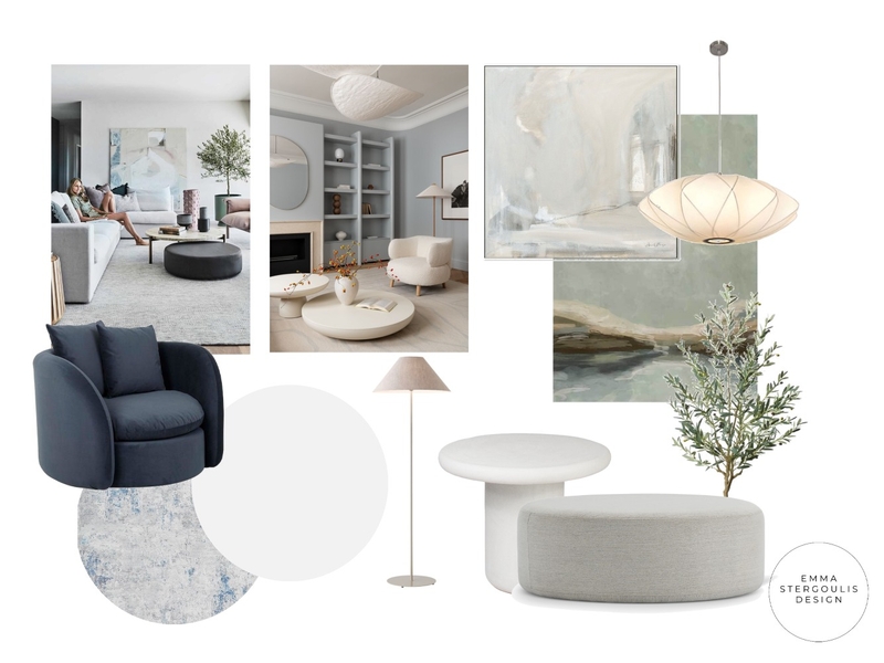 FORMAL LIVING ROOM AND READING NOOK Mood Board by EMMA STERGOULIS DESIGN on Style Sourcebook