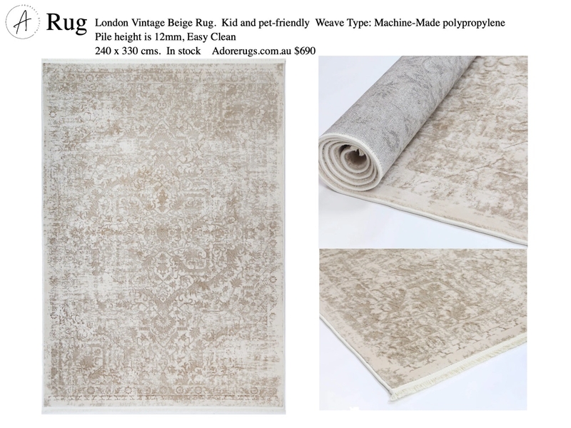 BEDROOM 4 RUG Mood Board by BeckieChamberlain on Style Sourcebook