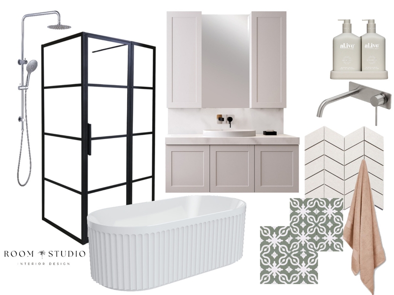 Lyn bathroom Mood Board by Room Studio on Style Sourcebook