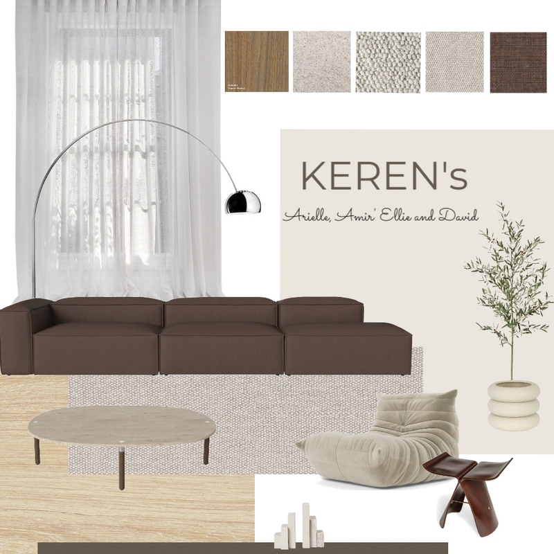 keren's livingroom Mood Board by hadar kachlon leshem on Style Sourcebook