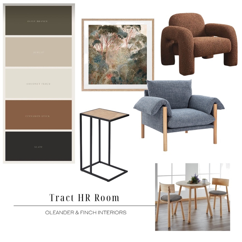 Tract, HR room v 2 Mood Board by Rhiannon Lee, Oleander & Finch Interiors on Style Sourcebook