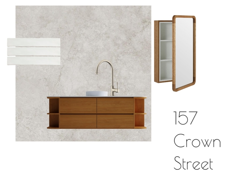 157 Crown Street Bathroom Mood Board by GEORGIE PORGE DESIGNS on Style Sourcebook