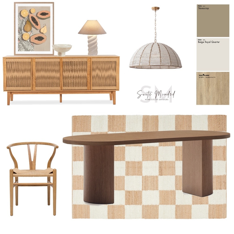 neutral coastal dining Mood Board by Suite.Minded on Style Sourcebook
