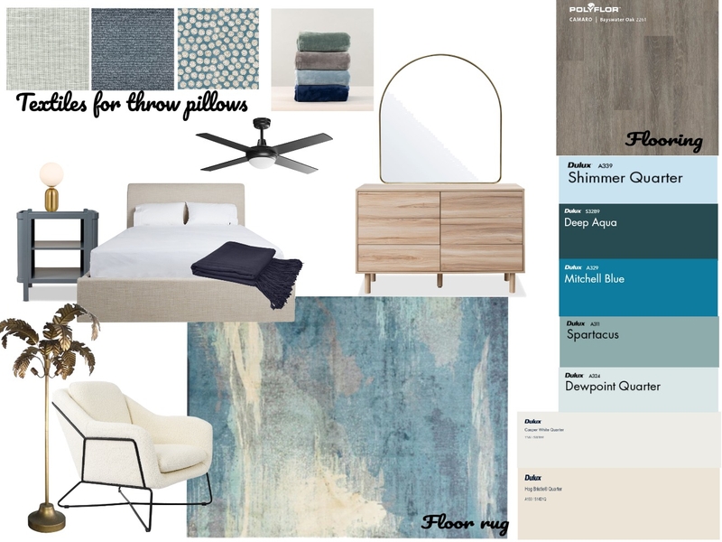 Ocean inspired Mood Board by chantelle.mardi@gmail.com on Style Sourcebook