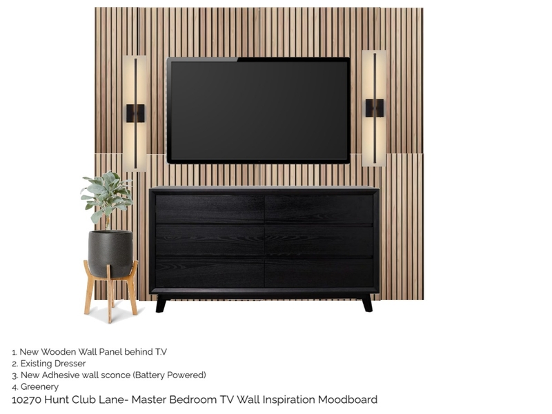 10270 hunt club lane M. Bed TV Option 1 Mood Board by lucille.saohi@gmail.com on Style Sourcebook