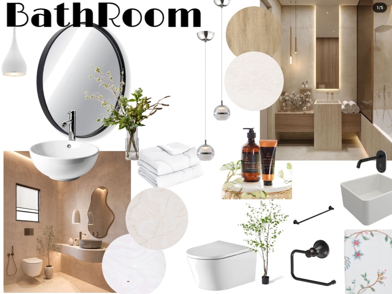 Bathroom Mood Board by Alotoom on Style Sourcebook