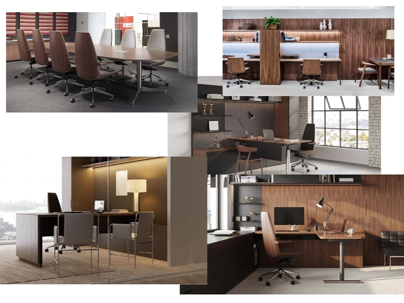 Elegant Private Office Design Mood Board by WorkArena on Style Sourcebook