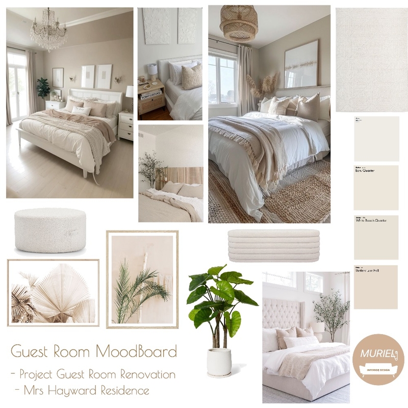 guest bedroom Mood Board by MurielHayward on Style Sourcebook