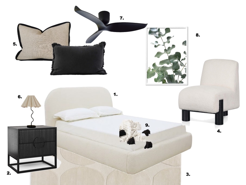 BEDROOM Mood Board by chloewalker41@yahoo.com on Style Sourcebook