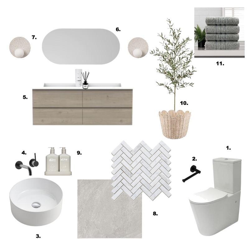 BATHROOM Mood Board by chloewalker41@yahoo.com on Style Sourcebook