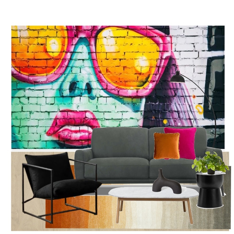 Urban Street Art Mood Board by Styled By Lorraine Dowdeswell on Style Sourcebook