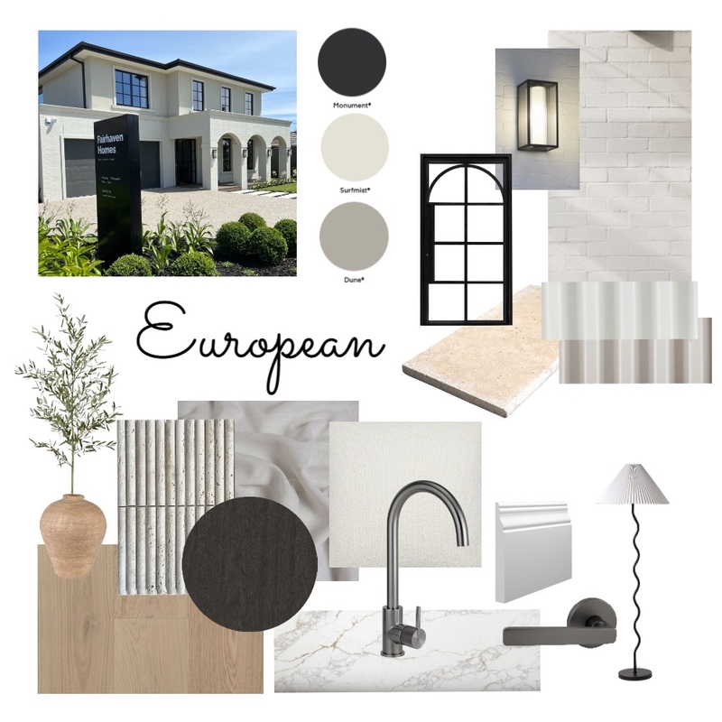 European - Bluescope Mood Board by Paige Farrugia on Style Sourcebook