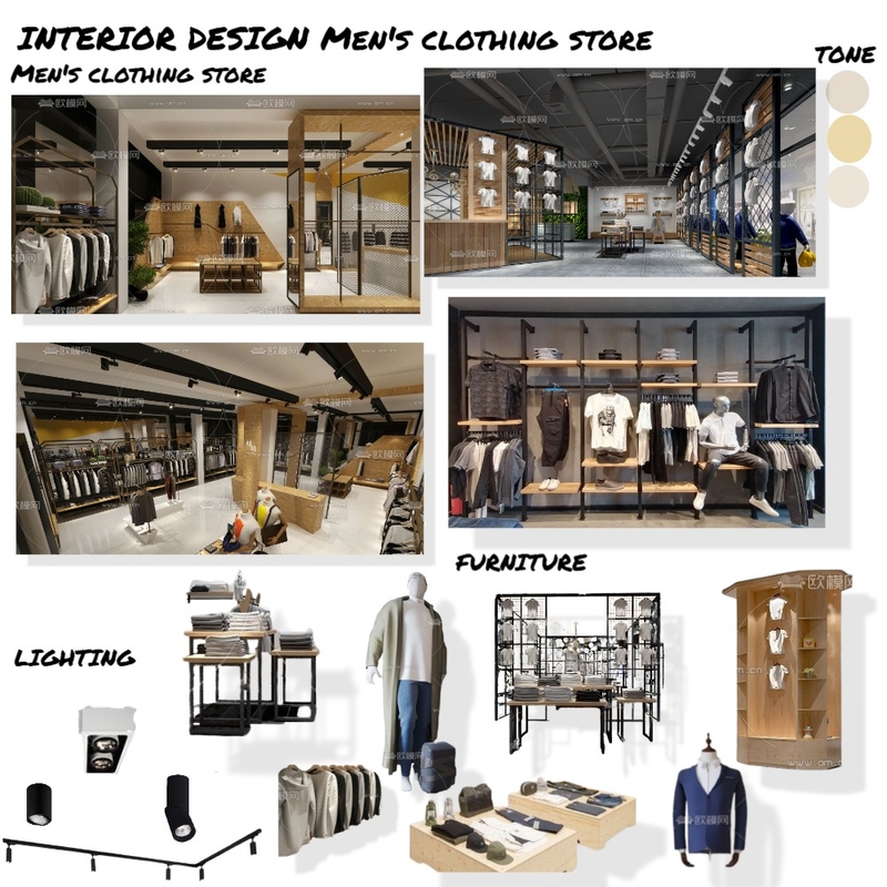 1محل ملابس رجالي تعديل Mood Board by SHIMAA AA on Style Sourcebook