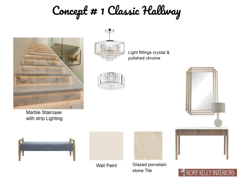 Concept # 1 Classic Style Hallway Mood Board by CarCallaghan on Style Sourcebook