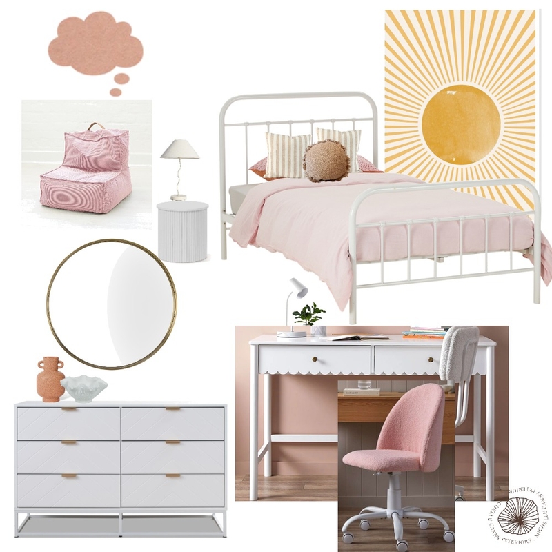 Emilia's Room - FINAL Mood Board by Michelle Canny Interiors on Style Sourcebook
