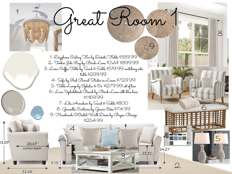 Helen Traditional Great Room Mood Board by rennerr on Style Sourcebook