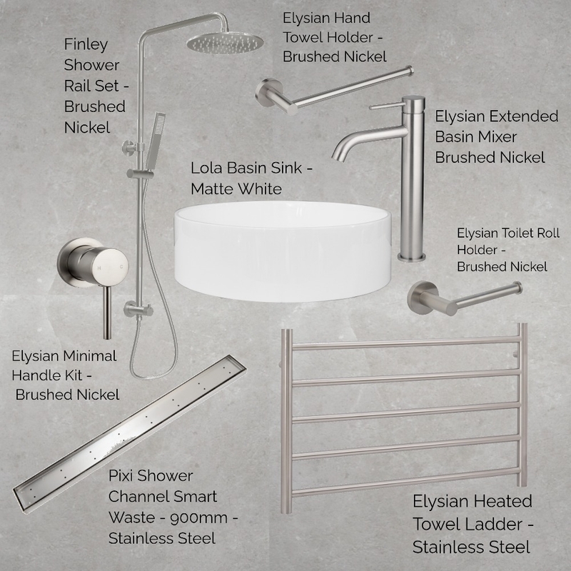 Ensuite fittings Mood Board by Carlywinning on Style Sourcebook