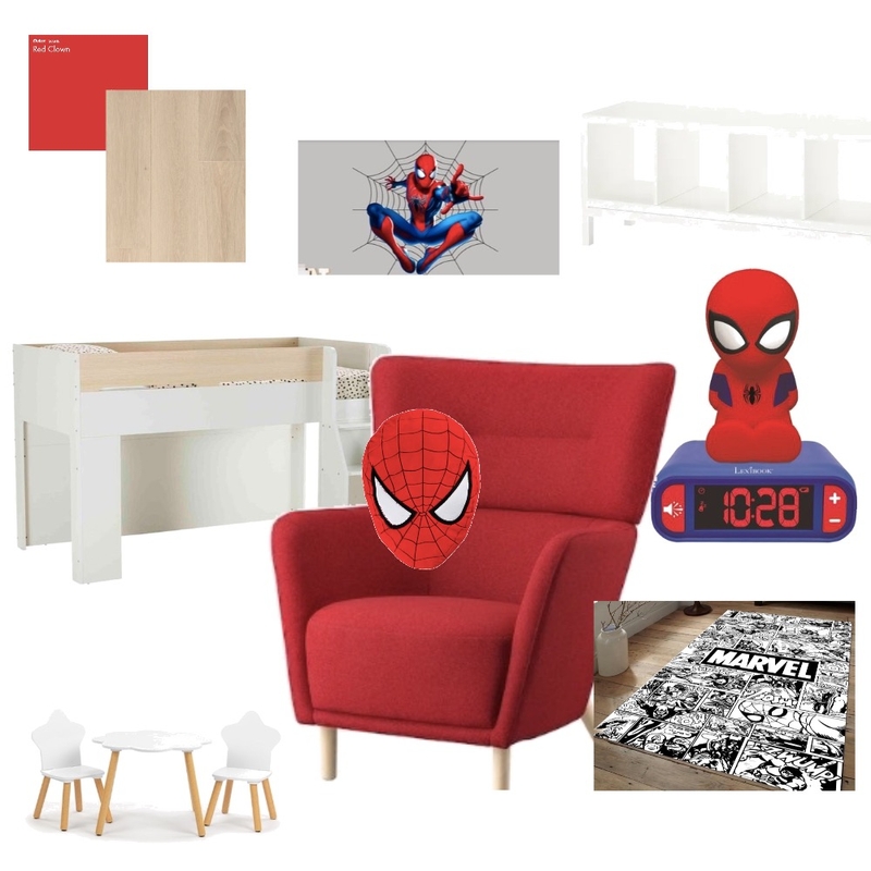 Spiderman Mood Board by Fin0011 on Style Sourcebook