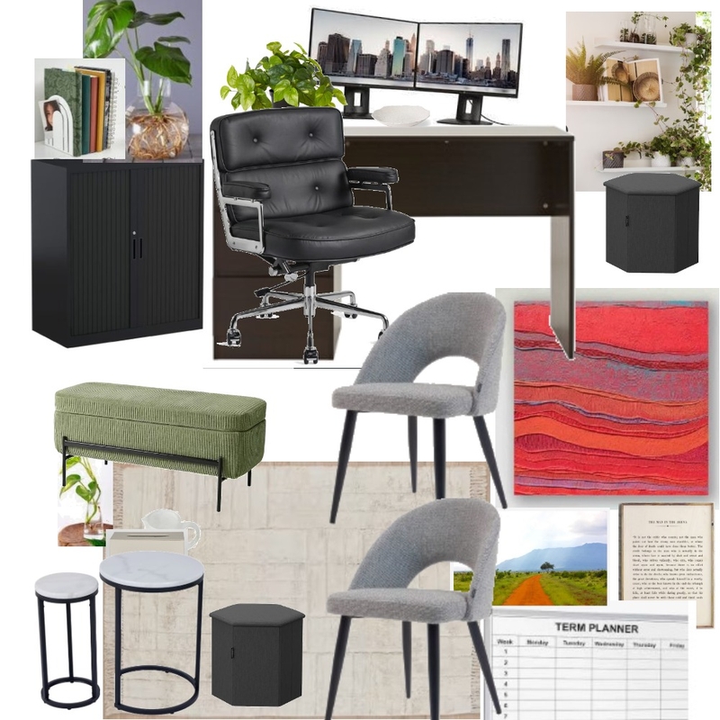 RJ office plan Mood Board by missklf on Style Sourcebook