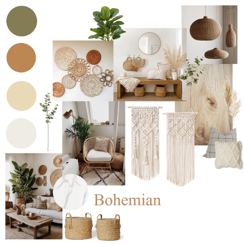bohemian design style Mood Board by Morgan Jenna Interiors on Style Sourcebook