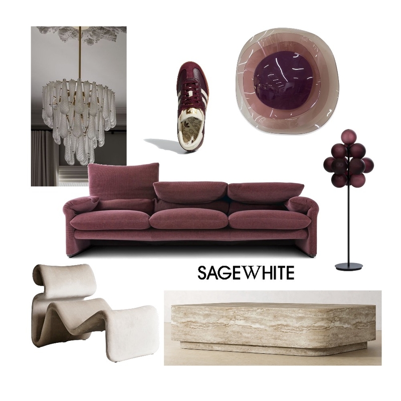 Maroon Samba Mood Board by Sage White Interiors on Style Sourcebook