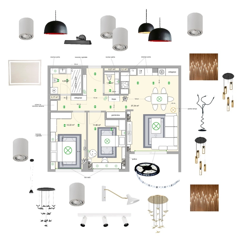 lightning Mood Board by scherzo on Style Sourcebook