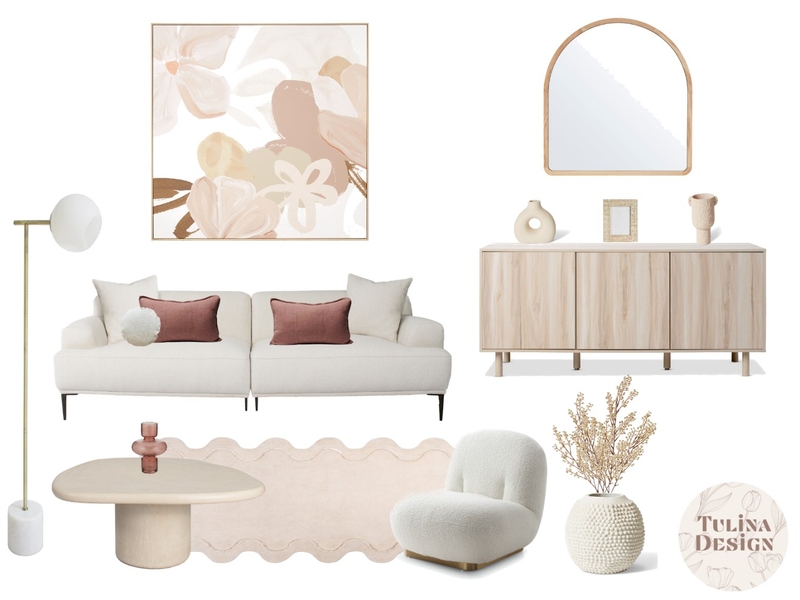 Blush Mood Board by Ella French on Style Sourcebook