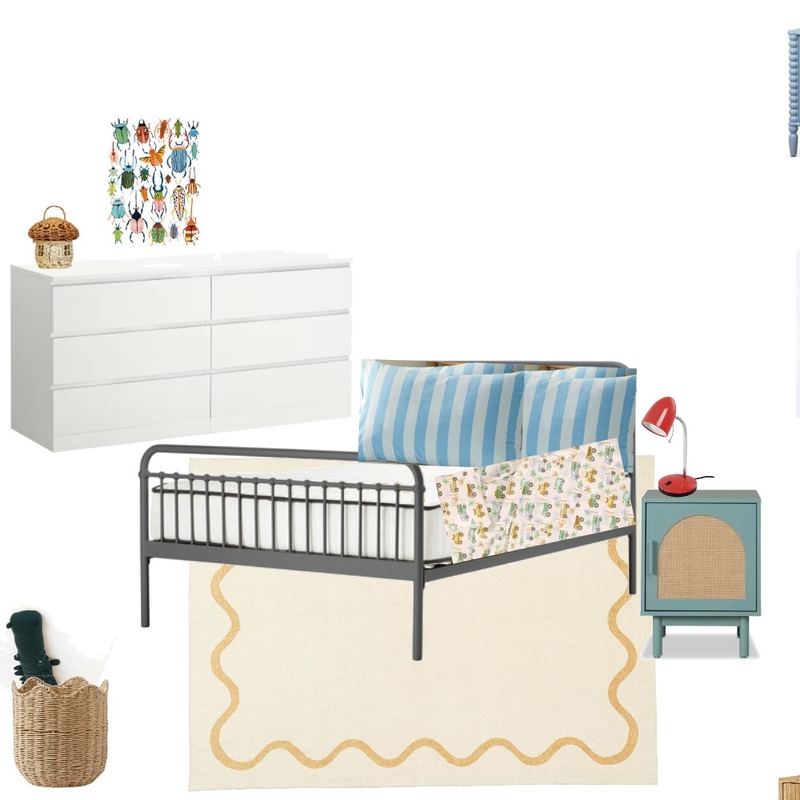 Monte's room Mood Board by emmawilson.elw@gmail.com on Style Sourcebook