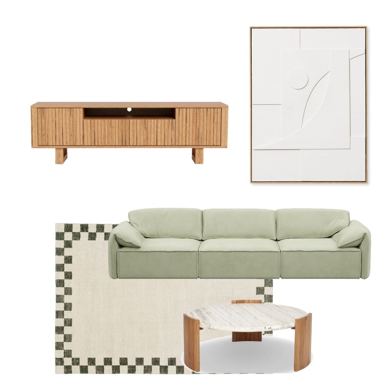 Fitzroy Apartment - Living Room Mood Board by White Soul Studio on Style Sourcebook
