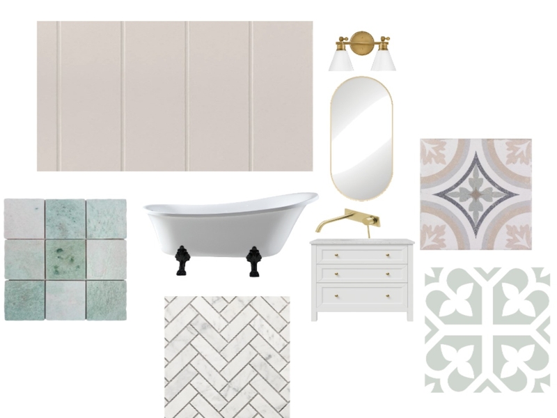 Ensuite Mood Board by Lee on Style Sourcebook
