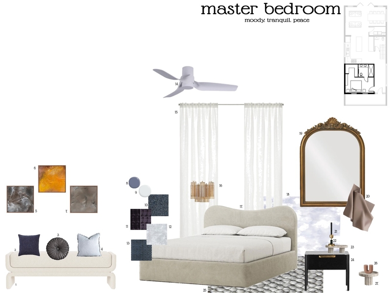Master Bedroom Mood Board by JoelleB on Style Sourcebook
