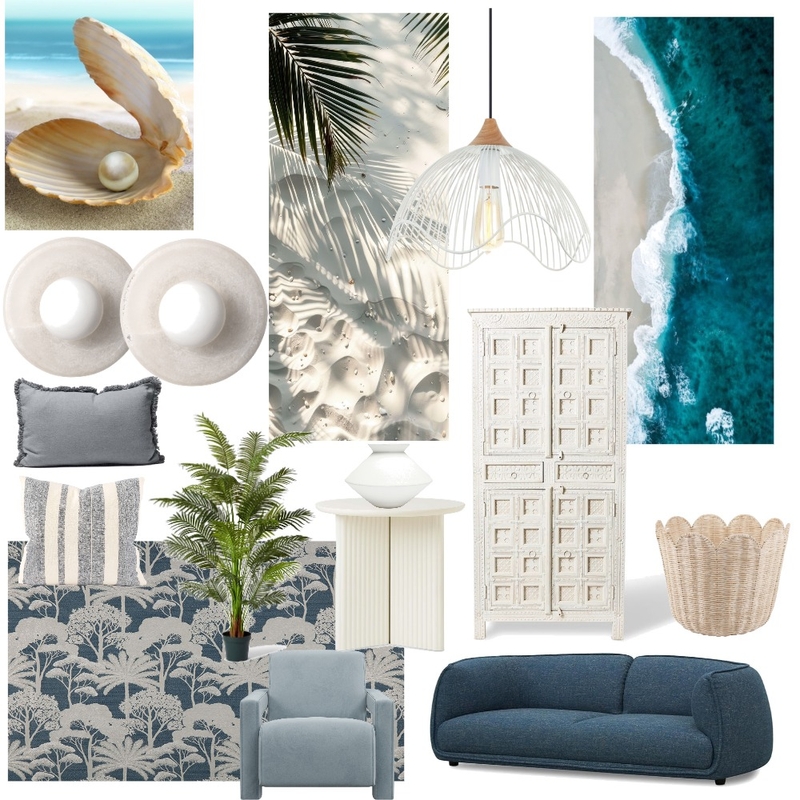 Coastal Style Mood Board by Elizabet Santos on Style Sourcebook