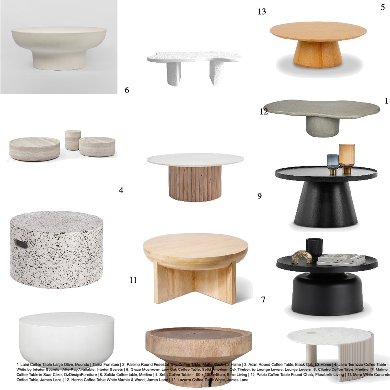 coffee tables Mood Board by Cocoon_me on Style Sourcebook