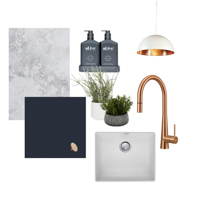 Copper - Indigo Mood Board by jasminevolis on Style Sourcebook