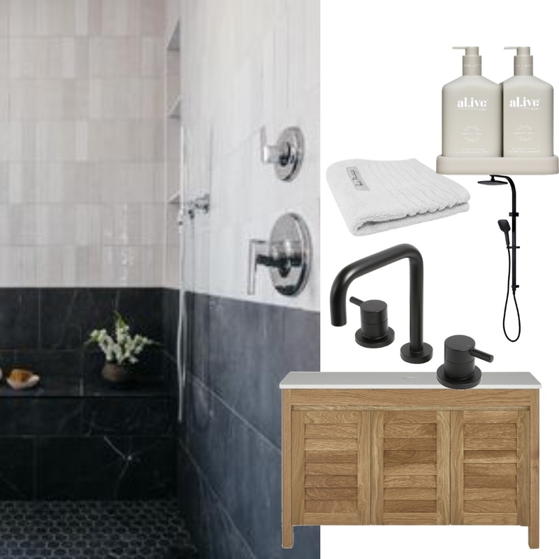 Basement Bathroom Mood Board by billiejensen1@gmail.com on Style Sourcebook