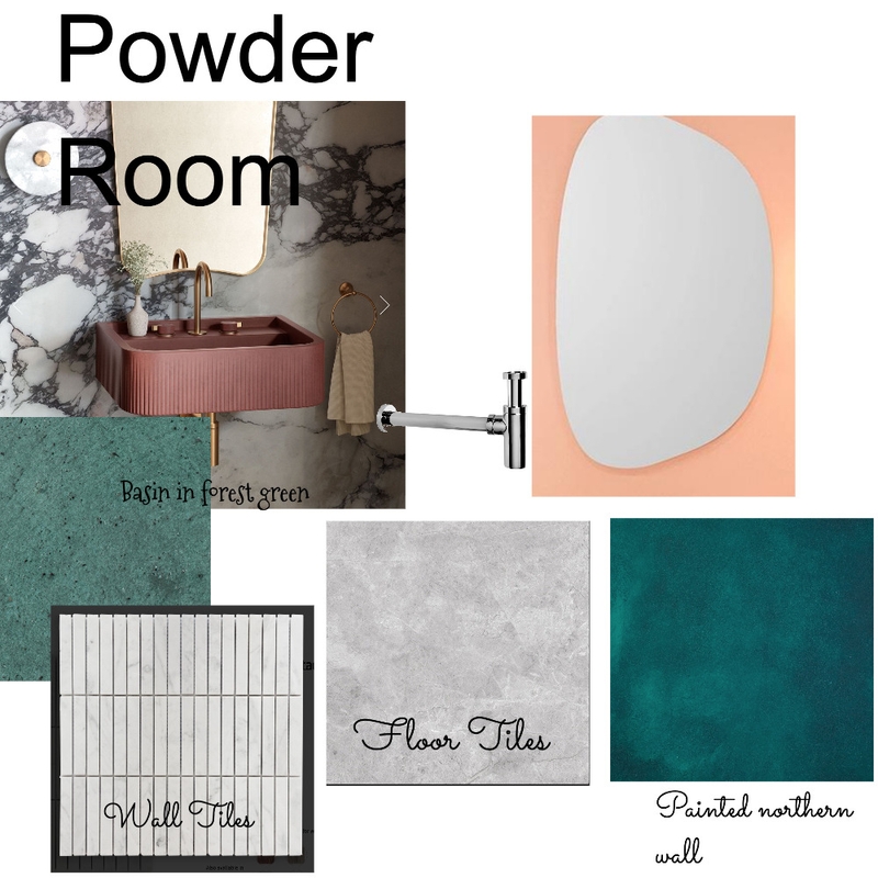 Powder Room Mood Board by ET on Style Sourcebook