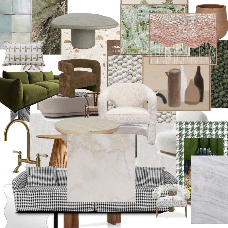 Livingbrownandgreen Mood Board by vaidachod@gmail.com on Style Sourcebook