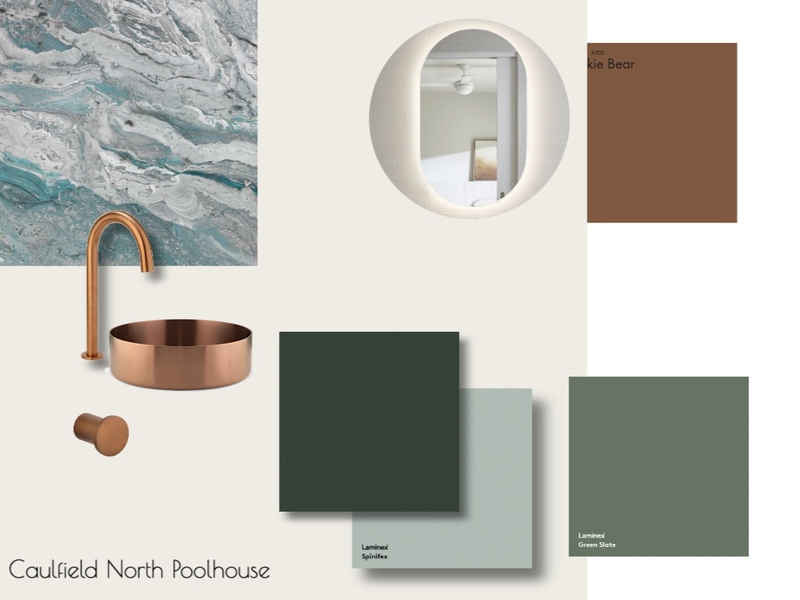Caulfield Poolhouse Bathroom Mood Board by project n on Style Sourcebook