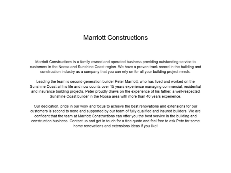 Marriott Constructions Mood Board by Marriott Constructions on Style Sourcebook