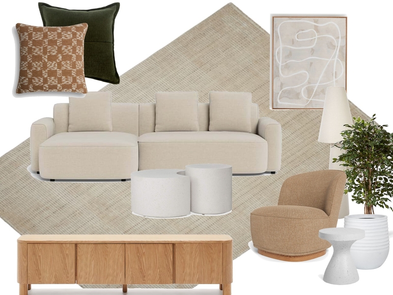 21 Mollison street Lounge option 2 Mood Board by tlaws on Style Sourcebook