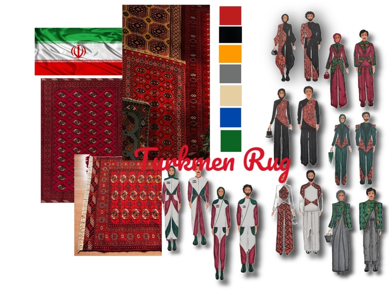 Turkmen Rug Mood Board by marzi on Style Sourcebook