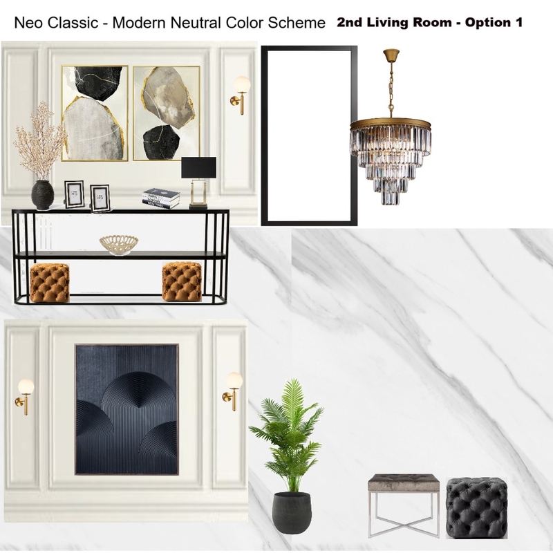 Main Entry/Foyer Interior Design Mood Board by Asma Murekatete